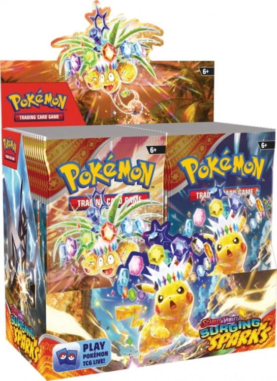 Pokemon TCG Scarlet &amp; Violet Surging Sparks – Booster Box 36 packów