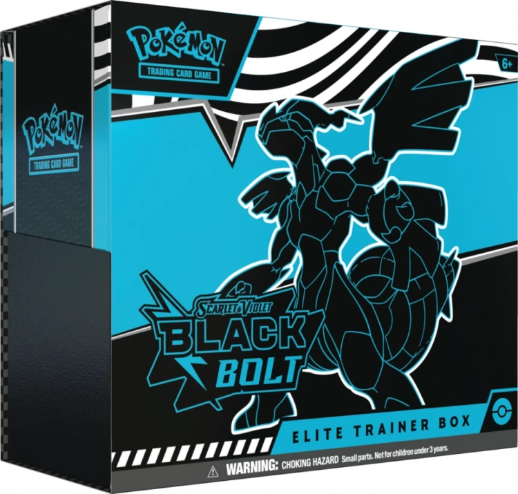 Pokémon TCG Scarlet &amp; Violet Black Bolt Elite Trainer Box – ETB